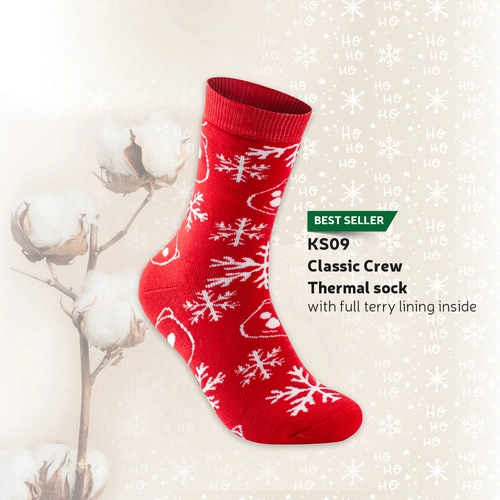 image du produit Chaussettes de Noël 100% personnalisable - Made in europe