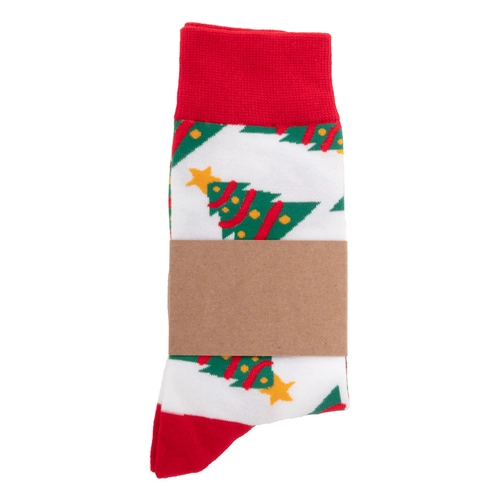 image du produit Chaussettes de Noël avec fourreau en papier kraft