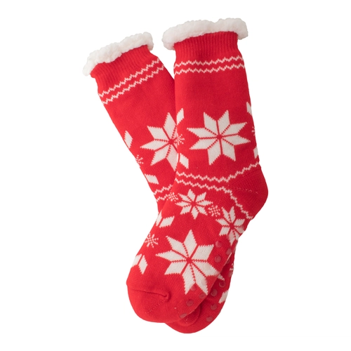 image du produit Chaussettes de Noël avec semelle antidérapante