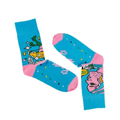 image du produit Chaussettes de ville 100% sur-mesure - chaussette tennis 100% personnalisable