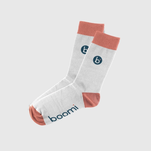 image du produit Chaussettes en bambou 100% personnalisable - toucher doux et confortable