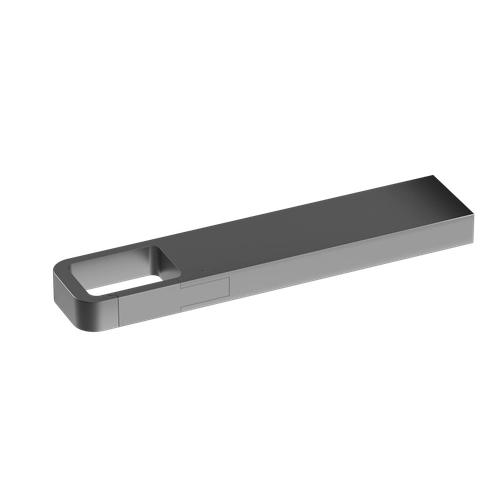image du produit Clé USB métal résistante à l'eau et la poussière avec mousqueton  - 2GB à 128GB