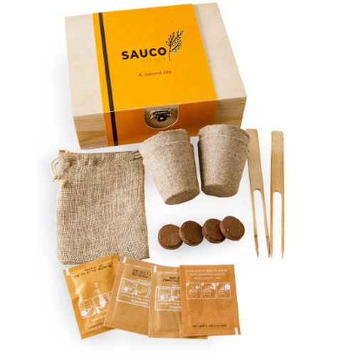 image du produit Coffret jardinage PRESTIGE en bois