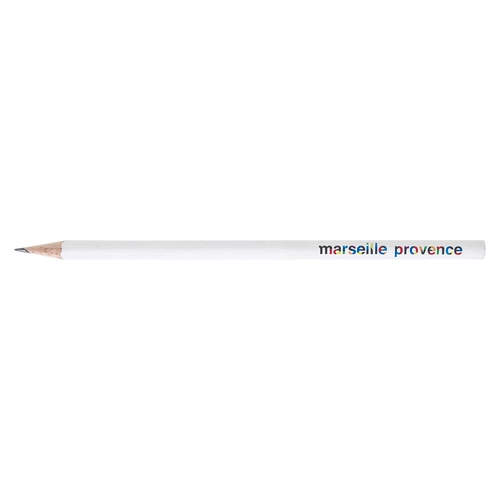 image du produit Crayon 17,6cm, vernis couleur, rond tête coupée