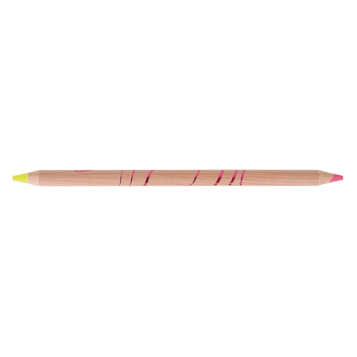 image du produit Crayon BI-COUL graphite/fluo prestige naturel, vernis incolore