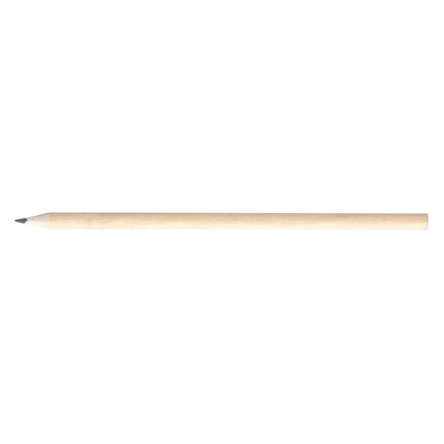 image du produit Crayon en bois français peuplier 17,6cm, rond tête coupée