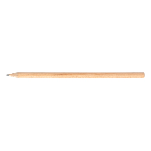 image du produit Crayon en bois français pin sylvestre 17,6cm, rond tête coupée