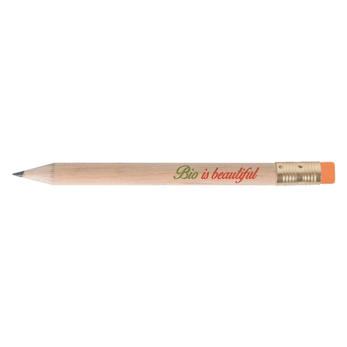 image du produit Crayon prestige 8,7cm, vernis incolore, rond tête gomme