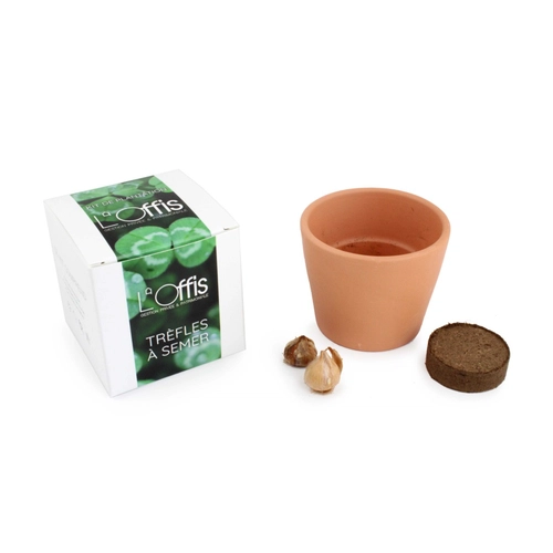 image du produit Cube de plantation avec pot céramique 7 cm - kits semis