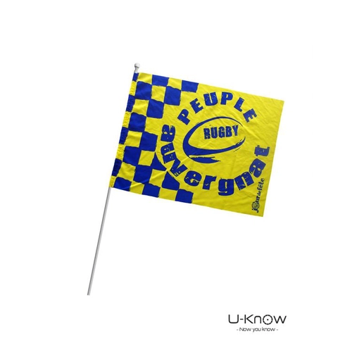 image du produit Drapeau de supporter 21x15 cm - Drapeau de stade personnalisable