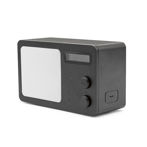 image du produit Enceinte bluetooth 15W avec écran LCD - Enceinte sans fil en plastique recyclé