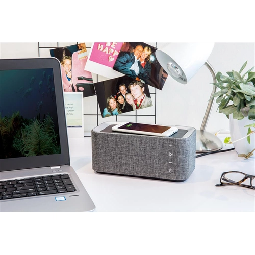 image du produit Enceinte Bluetooth 3.0 5W avec chargeur à induction VOGUE