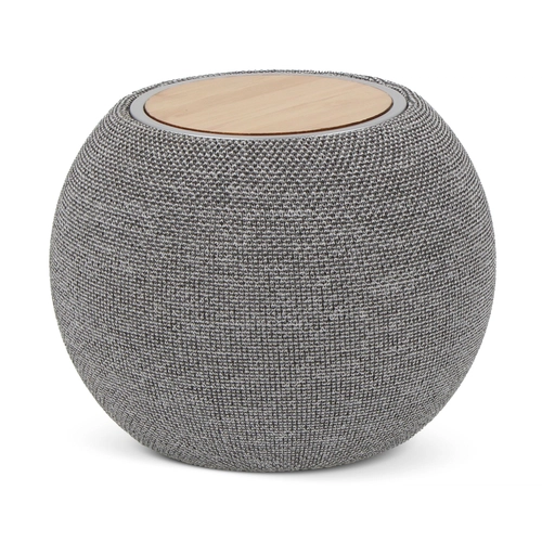 image du produit Enceinte bluetooth avec chargeur sans fil 15W - bambou et RPET