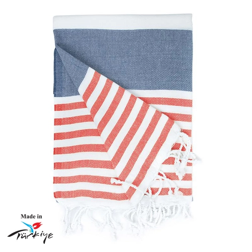 image du produit Fouta 100 x 180 cm en coton 270gr - Fabrication Europe