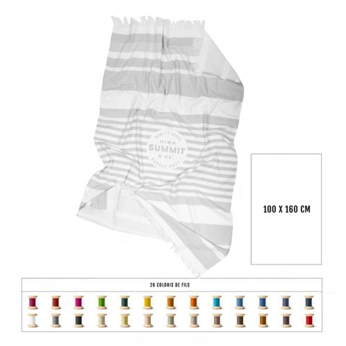 image du produit Fouta serviette 470gr/m2 100% tissage sur-mesure