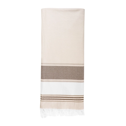 image du produit Fouta serviette bouclette - Rayures motif chevrons