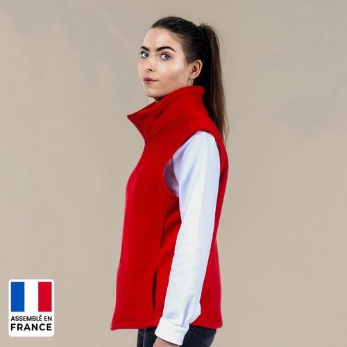 image du produit Gilet polaire Unisexe 100% polyester - assemblé en france