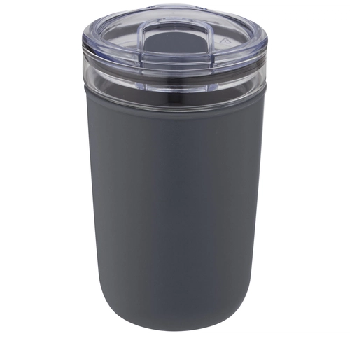 image du produit Gobelet en verre 420 ml avec revêtement en plastique recyclé