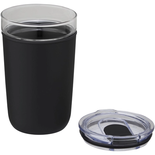 image du produit Gobelet en verre 420 ml avec revêtement en plastique recyclé