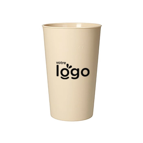 image du produit Gobelet réutilisable bioplastique 400ml