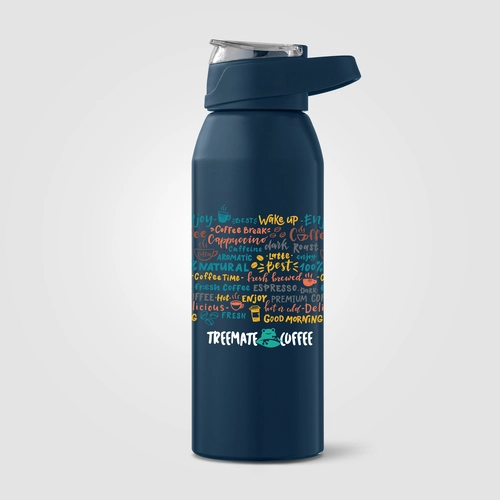 image du produit Gourde de sport en acier inoxydable recyclé – 710 ml