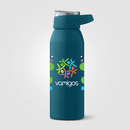 image du produit Gourde de sport en acier inoxydable recyclé – 710 ml