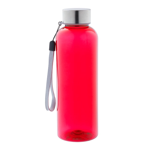 image du produit Gourde en PET recyclé sans BPA avec dragonne - 500 ml