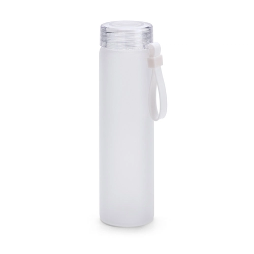 image du produit Gourde en verre borosilicaté à vis en PP, 470ml