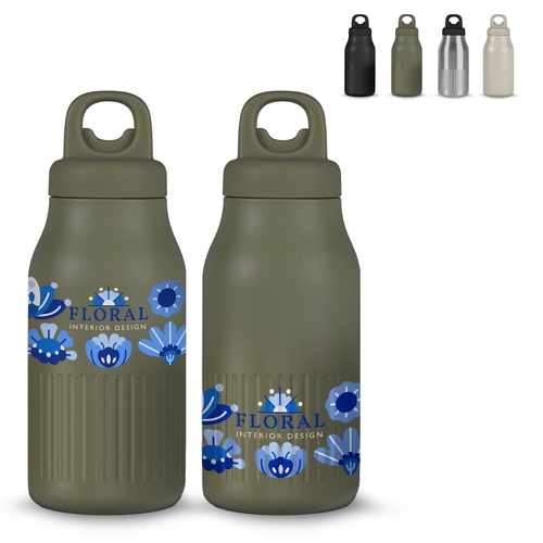 image du produit Gourde isotherme 500 ml avec bouchon à clic pratique