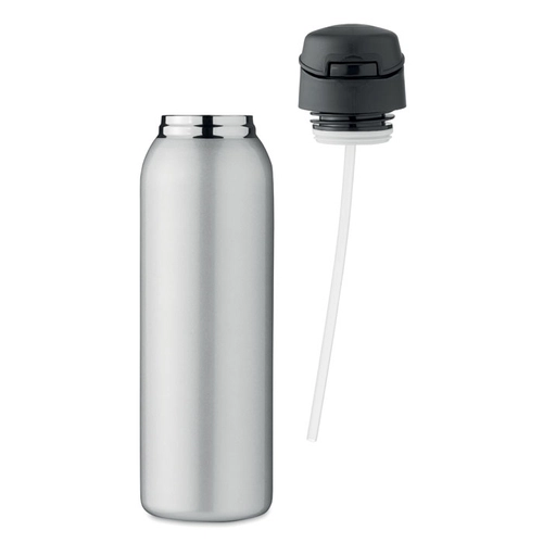 image du produit Gourde isotherme 580 ml avec paille et embout intégré