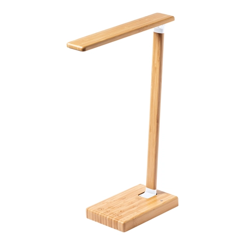 image du produit Lampe de bureau multifonctions en bambou - 25 LED