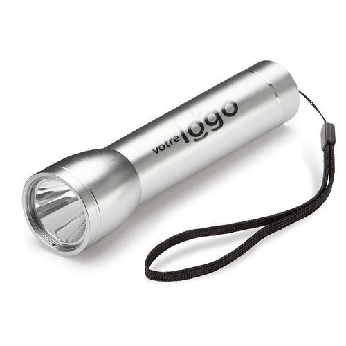 image du produit Lampe de poche avec powerbank intégré - livré en boite cadeau