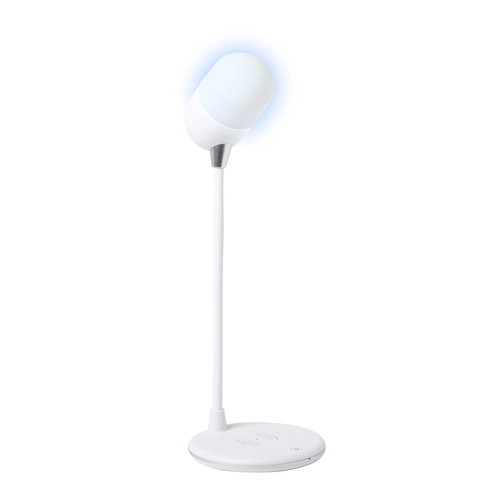 image du produit Lampe LED avec chargeur induction et enceinte bluetooth