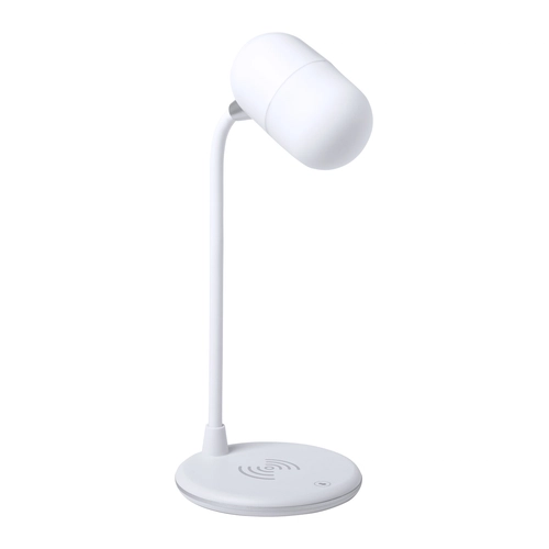 image du produit Lampe LED avec chargeur induction et enceinte bluetooth