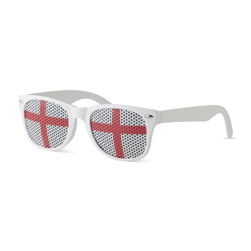 image du produit Lunettes de supporter avec drapeau du pays