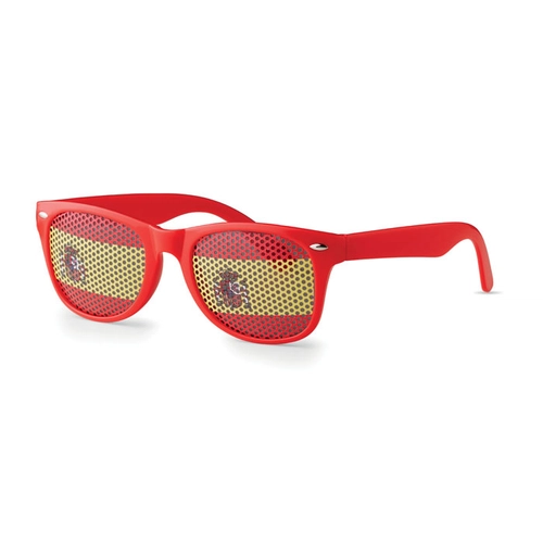 image du produit Lunettes de supporter avec drapeau du pays