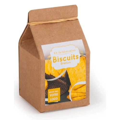 image du produit Mini coffret gastronomie biscuits version kraft