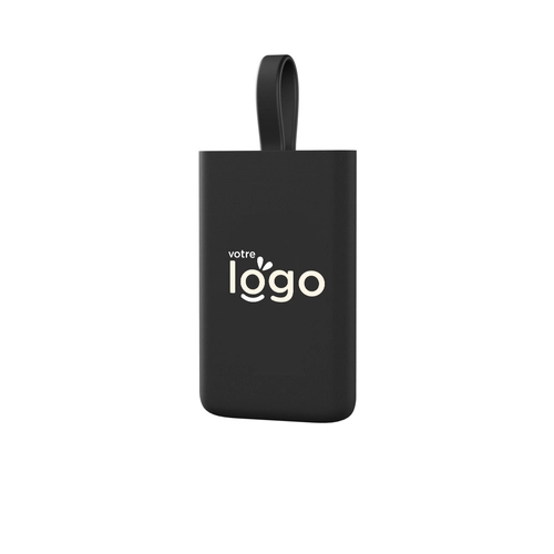 image du produit Mini Powerbank 1000 mAh avec logo lumineux