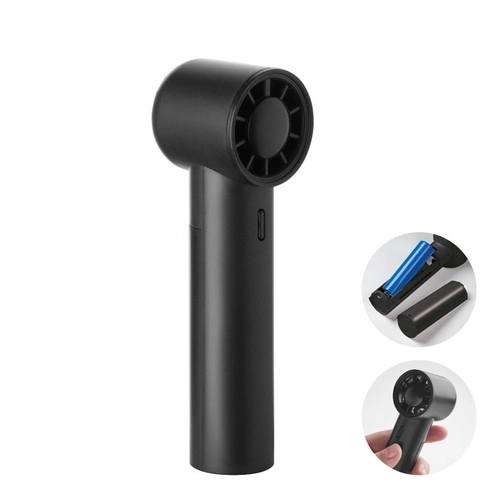 image du produit Mini ventilateur de poche en ABS avec écran d'affichage