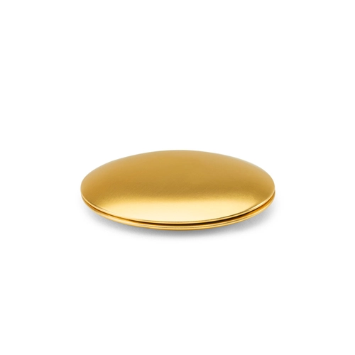 image du produit Miroir rond double face en aluminium avec fermeture magnétique