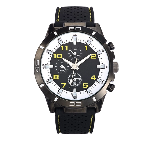 image du produit Montre de sport avec bracelet silicone  - 100% Made In France