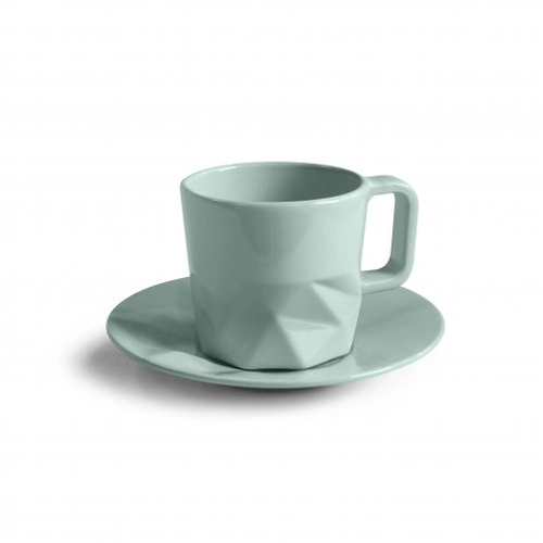 image du produit Mug 180 ml avec soucoupe 100% sur-mesure - Fabrication Europe