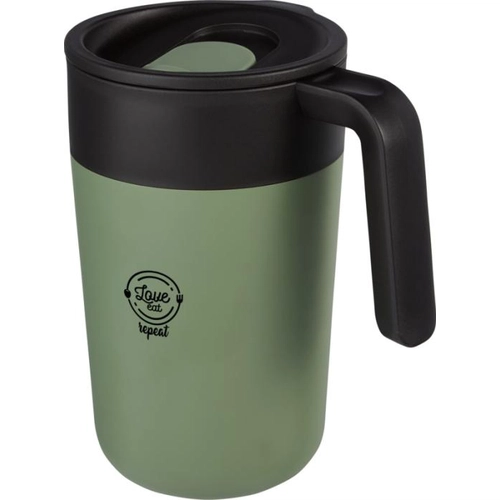 image du produit Mug 400 ml isotherme double paroi  - Tasse en plastique recyclé