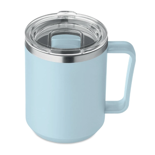 image du produit Mug à double paroi avec intérieur en acier inoxydable recyclé