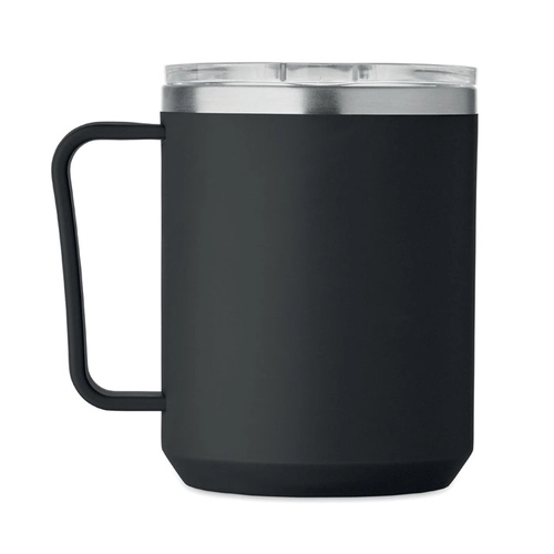 image du produit Mug à double paroi avec intérieur en acier inoxydable recyclé