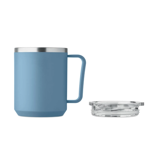 image du produit Mug à double paroi avec intérieur en acier inoxydable recyclé