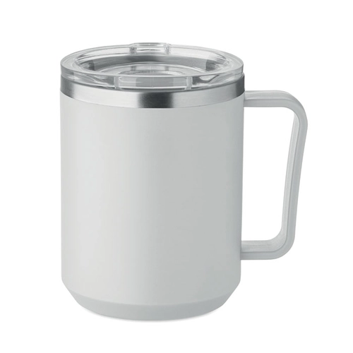 image du produit Mug à double paroi avec intérieur en acier inoxydable recyclé