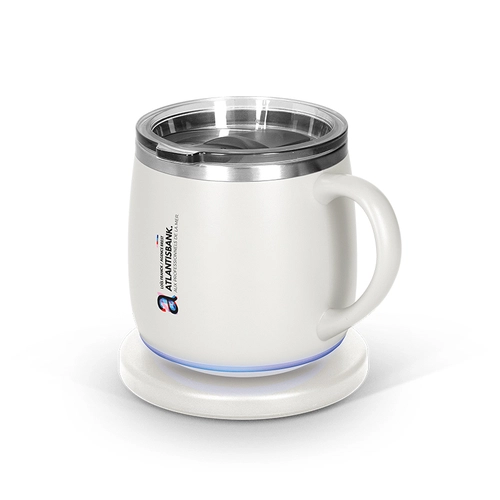 image du produit Mug chauffant - garde les boissons chaudes sur le bureau