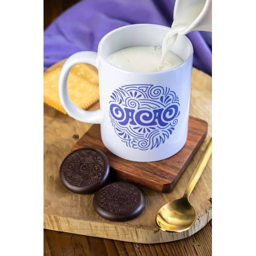 image du produit Mug de 5 palets à fondre pour chocolat chaud - Made In France