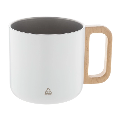 image du produit Mug en acier inoxydable recyclé à double paroi 350 ml